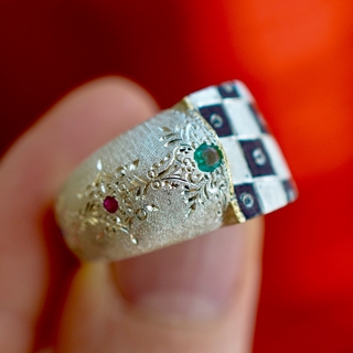 Besondere Geschenkideen aus Braunschweig: Handgefertigter Ring von Dana Bassotta