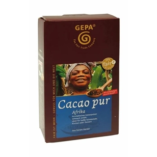 Besondere Geschenkideen aus Lübeck: GEPA Cacao pur aus Afrika
