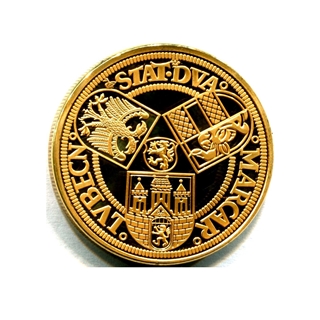 Besondere Geschenkideen aus Lüneburg: Goldene Lüneburg-Medaille