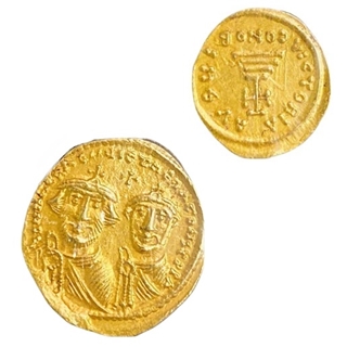 Besondere Geschenkideen aus Göttingen: Antike byzantinsiche Münze