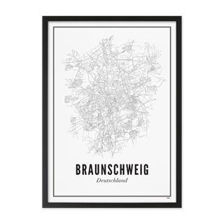 Besondere Geschenkideen aus Braunschweig: WIJCK Cityprint 