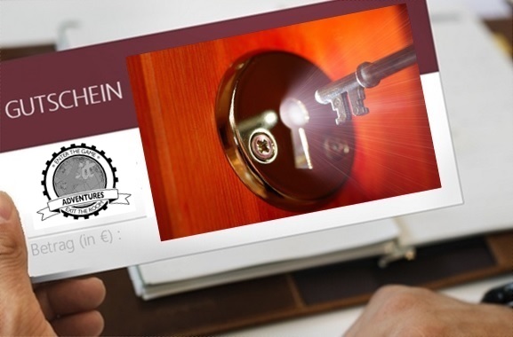 Besondere Geschenkideen aus Bielefeld: Gutschein für einen Besuch im Escape-Room