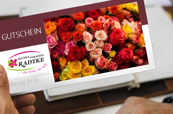 Besondere Geschenkideen aus Soltau: Gutschein aus dem Blumenfachgeschäft