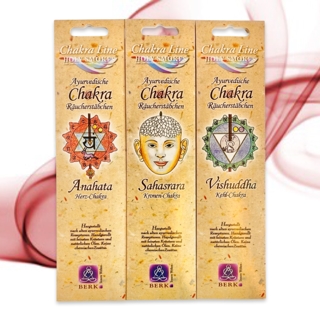 Besondere Geschenkideen aus Minden: Berk Chakra Line Räucherstäbchen