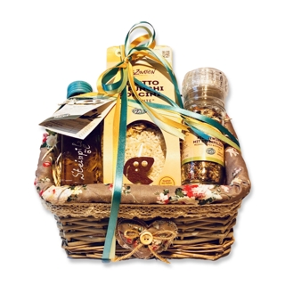Besondere Geschenkideen aus Minden: Geschenkkörbchen mit Steinpilz-Spezialitäten