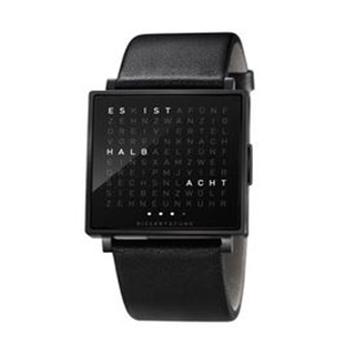 Besondere Geschenkideen aus Minden: QLOCKTWO Armbanduhr