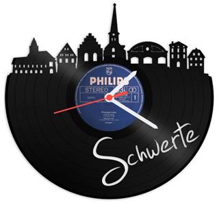 Besondere Geschenkideen aus Schwerte: Schallplattenuhr 