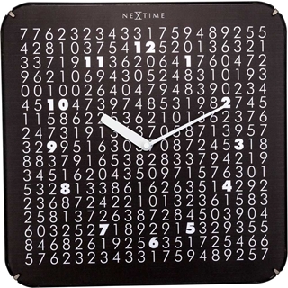 Besondere Geschenkideen aus Osnabrück: Nextime Designer-Wanduhr
