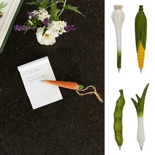 Besondere Geschenkideen aus Minden: Wildlife Garden Gemüse-Kugelschreiber